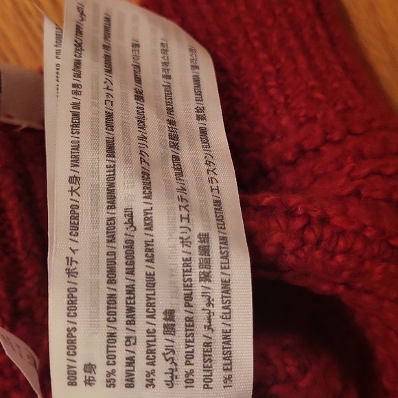 NWT Cotton Blend Sweater - Picture 4 of 10